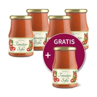 5 für 4 = 1 gratis: Tomatensoße 5 für 4 = 1 gratis: Tomatensoße