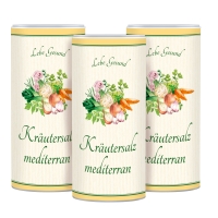 3er-Sparpaket Kräutersalz »Mediterran«