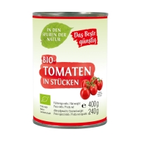 Tomaten in Stücken