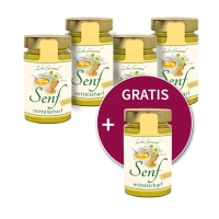 5 für 4 = 1 gratis: Senf mittelscharf 5 für 4 = 1 gratis: Senf mittelscharf