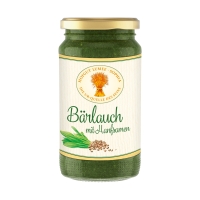 Bärlauch-Pesto mit Hanfsamen Bärlauch-Pesto mit Hanfsamen
