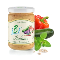GRATIS: iBi-Italiano 135g, veganer Brotaufstrich mit mediterraner Note kaufen