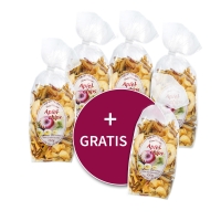 5 für 4 = 1 gratis: Apfelchips 250g